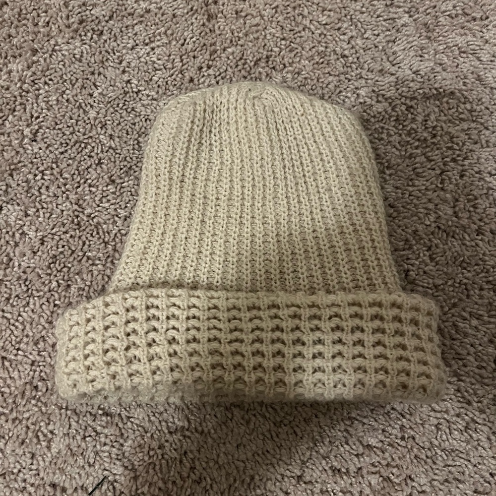 Tan Knit Toboggan